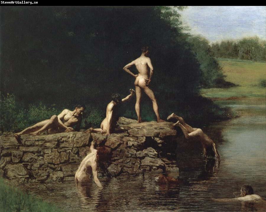 Thomas Eakins Bathing